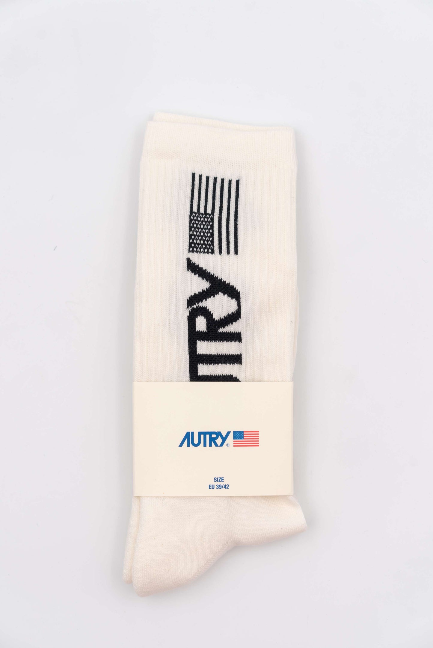 Calzino Arrow Unisex in Spugna Bianco