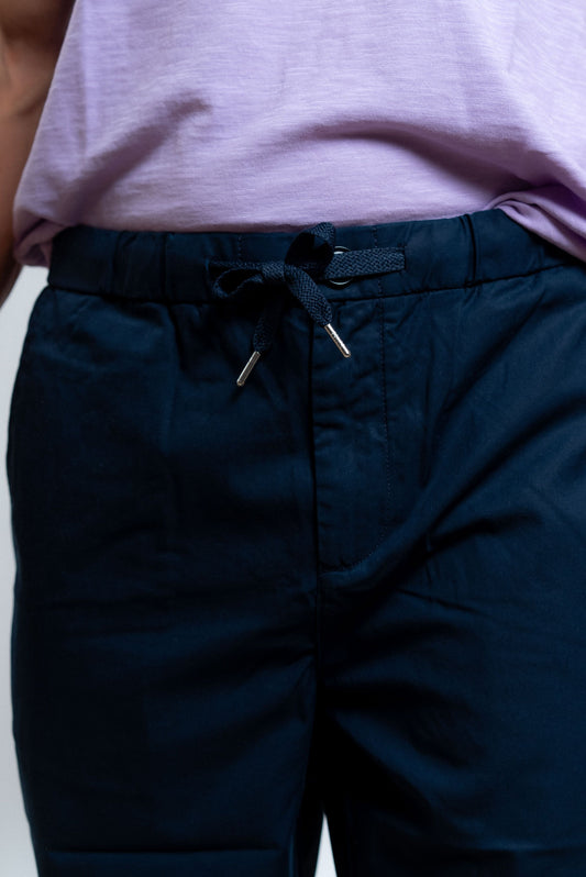 sun68 uomo bermuda blu coulisse solid, dettaglio