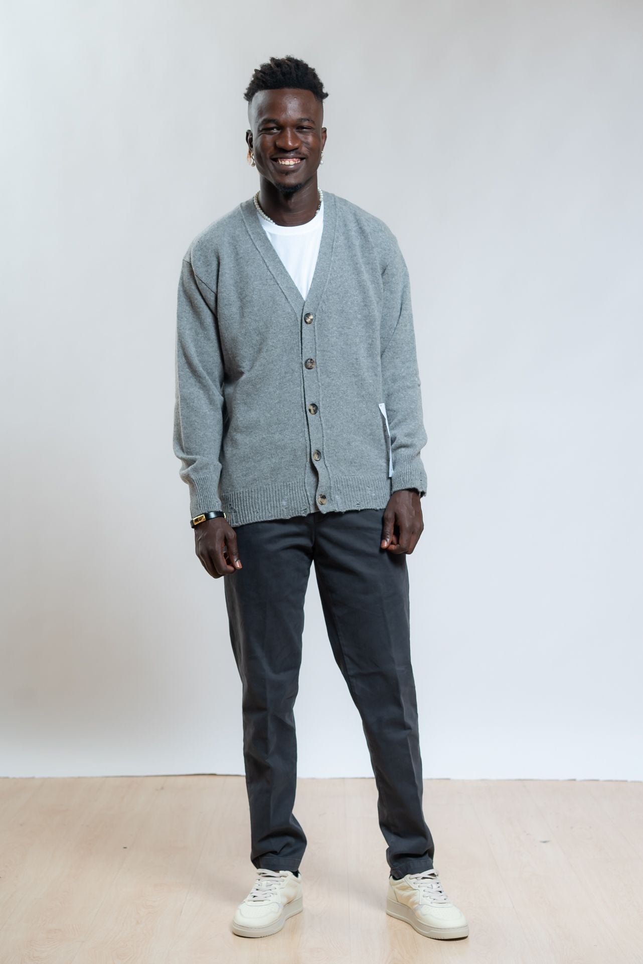 Pantalone Greg Grigio con Coulisse