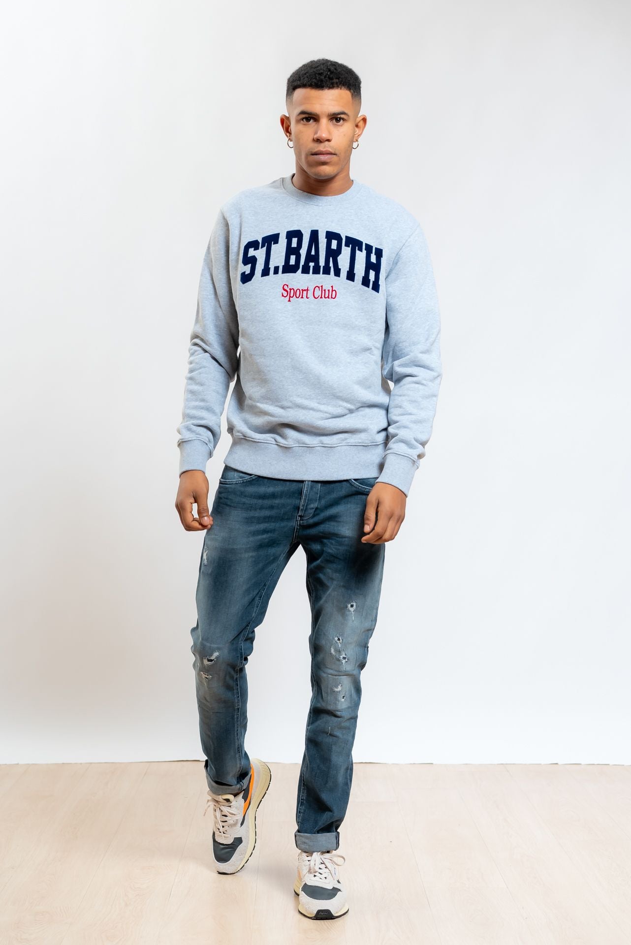 Felpa Soho Sport Flock Grigia