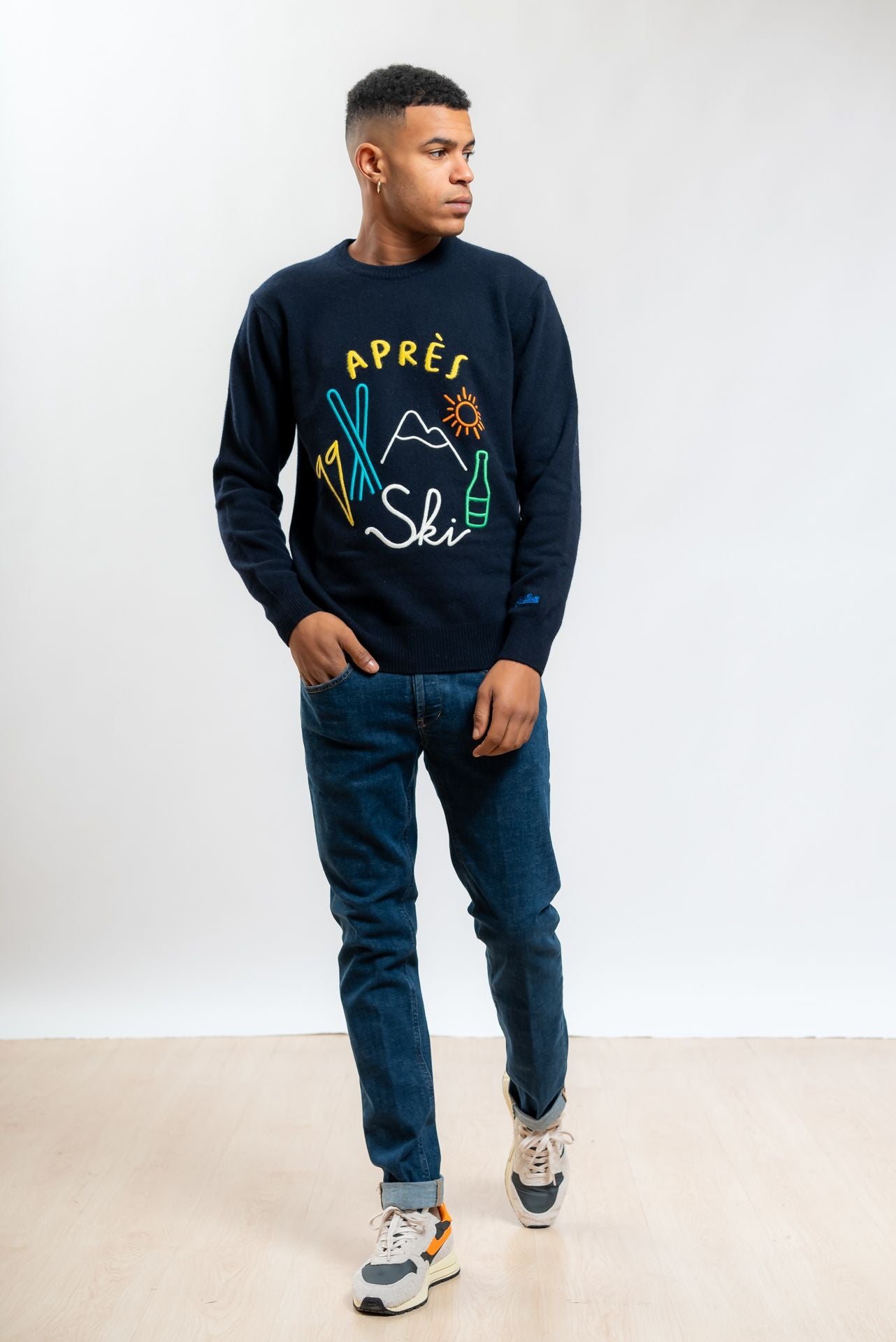 Maglione Heron Apres Ski Blu