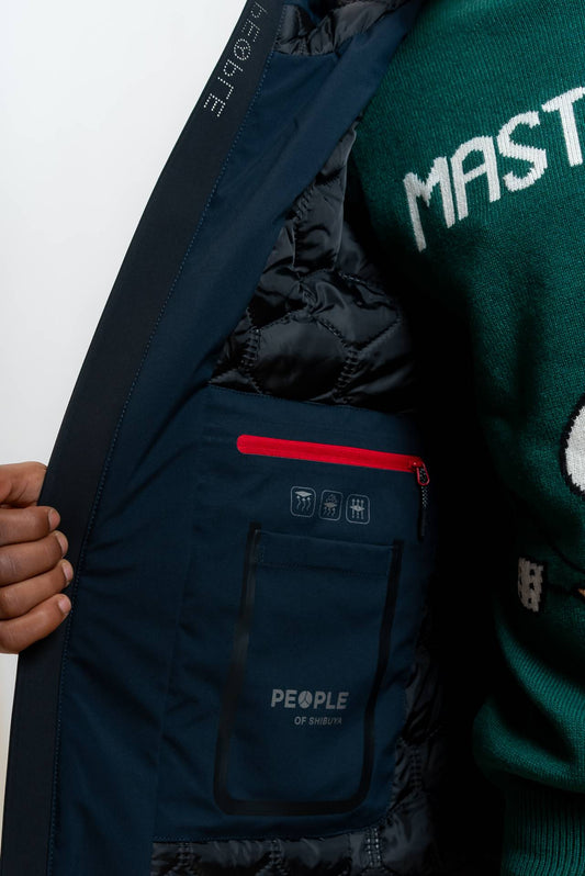 Giubbotto Akita/SC in Tessuto Tecnico Blu