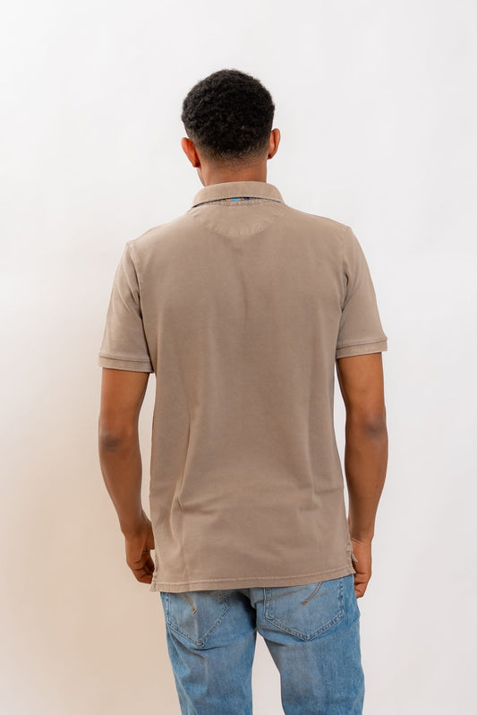 Polo Bliss in Cotone Beige