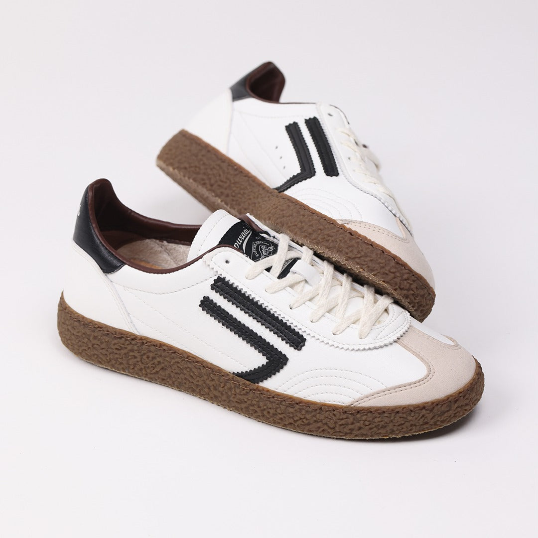 Sneakers XS in Pelle Vegana Bianca