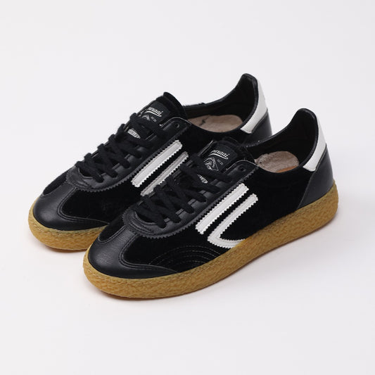 Sneakers XS in Velluto Nero