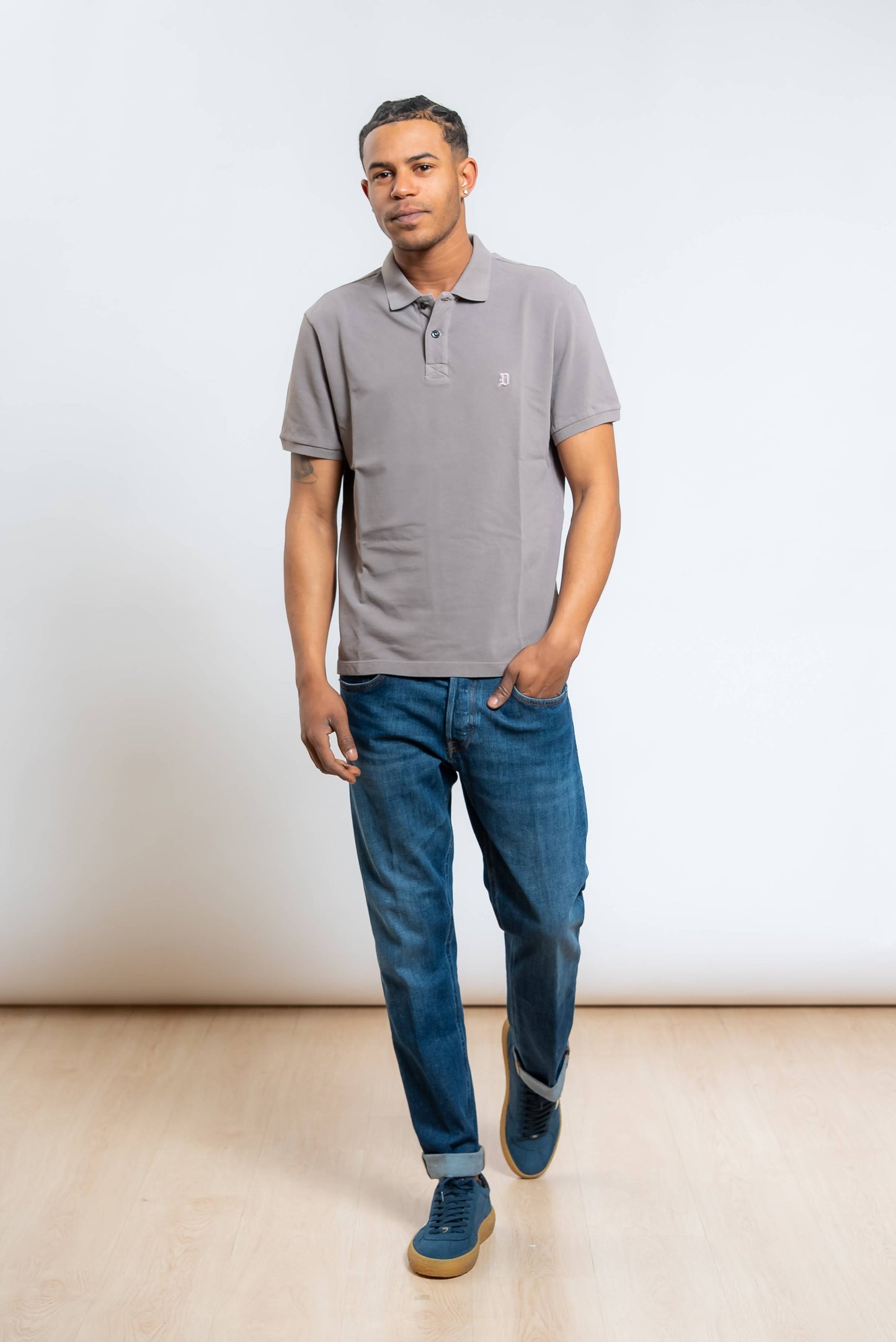 Jeans Icon Regular Fit in Denim Blu