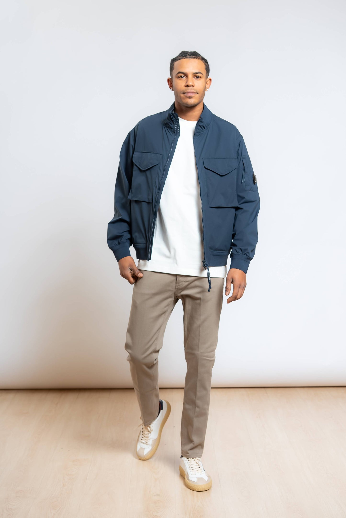 Giubbino Bomber Medium Pro-Tek Blu