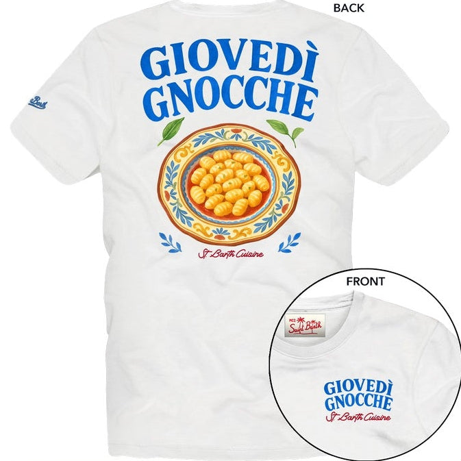 T-shirt Giovedì Gnocche Bianca
