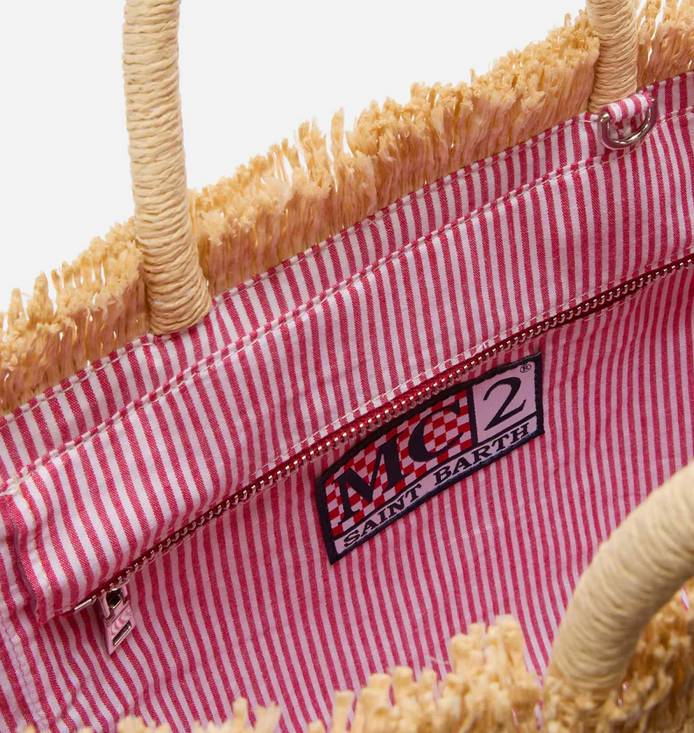 Borsa Colette in Paglia con Ciliegie