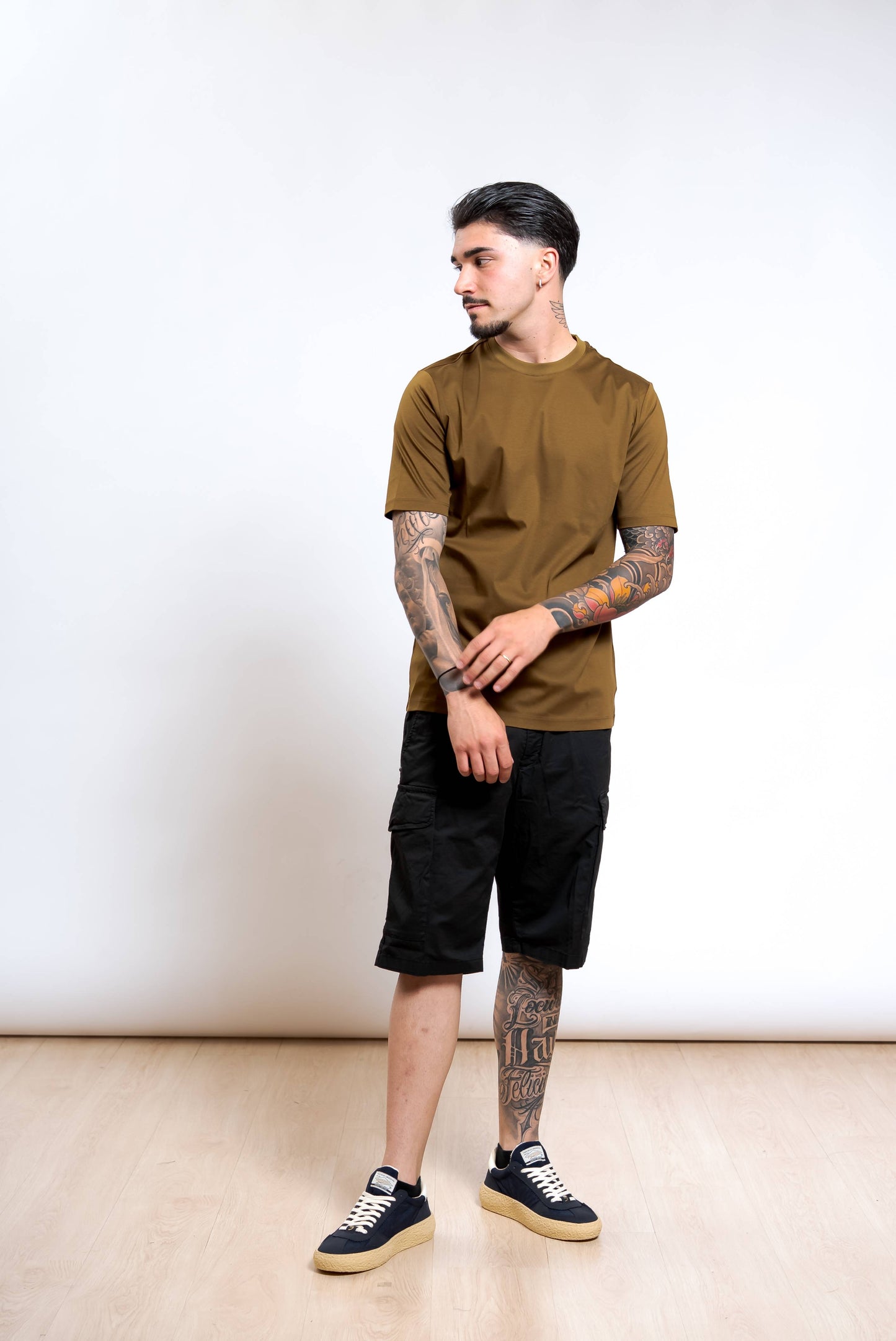 Bermuda Kurt in Cotone Nero