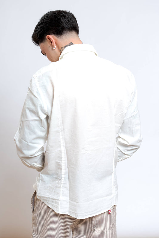 Camicia St. Barth in Cotone Bianco