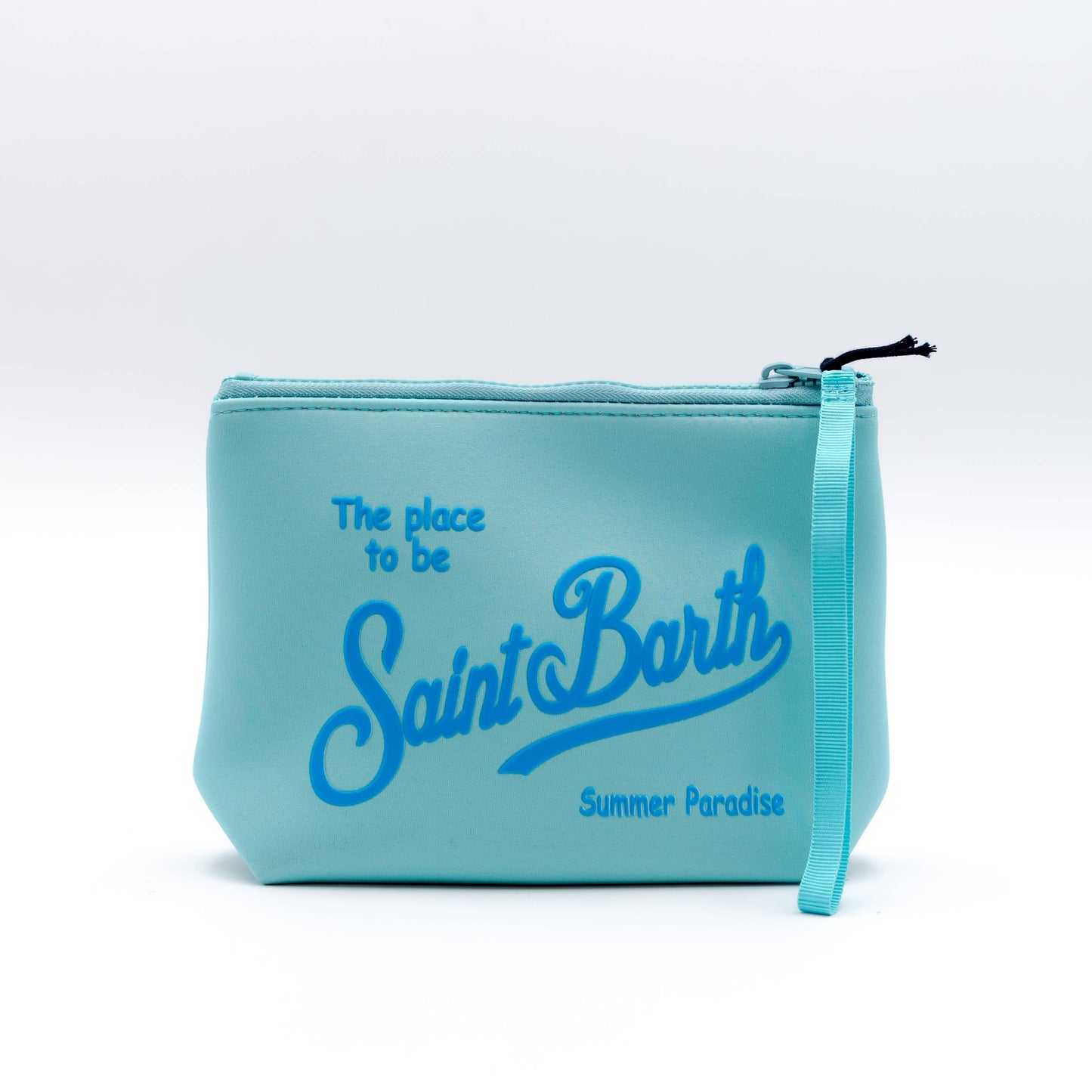Pochette Aline in Neoprene Celeste