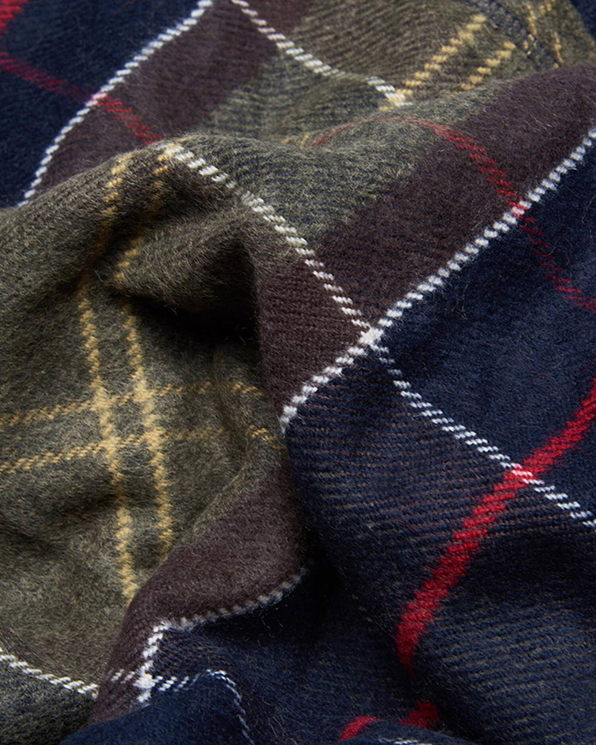 Scialle Staffin Tartan con Frange
