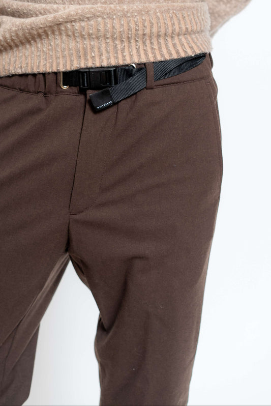 Pantalone Robert Effetto Lana Marrone