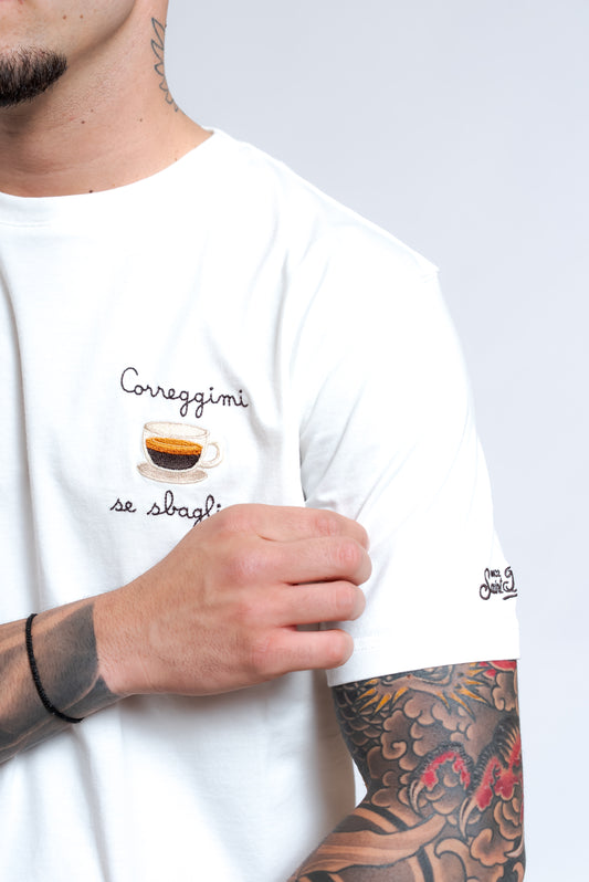 T-shirt Correggimi Se Sbaglio Beige