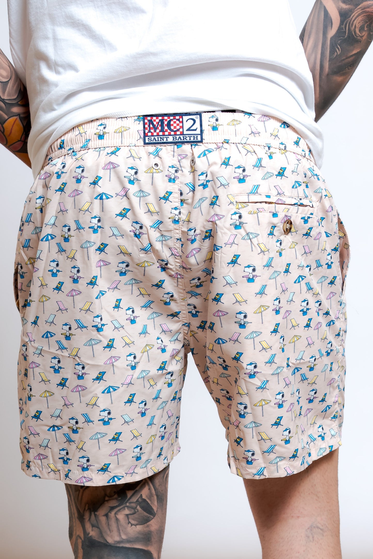 Costume da Uomo Snoopy Relax Beige