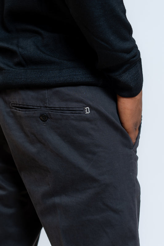Pantalone Gaubert Chino in Cotone Grigio