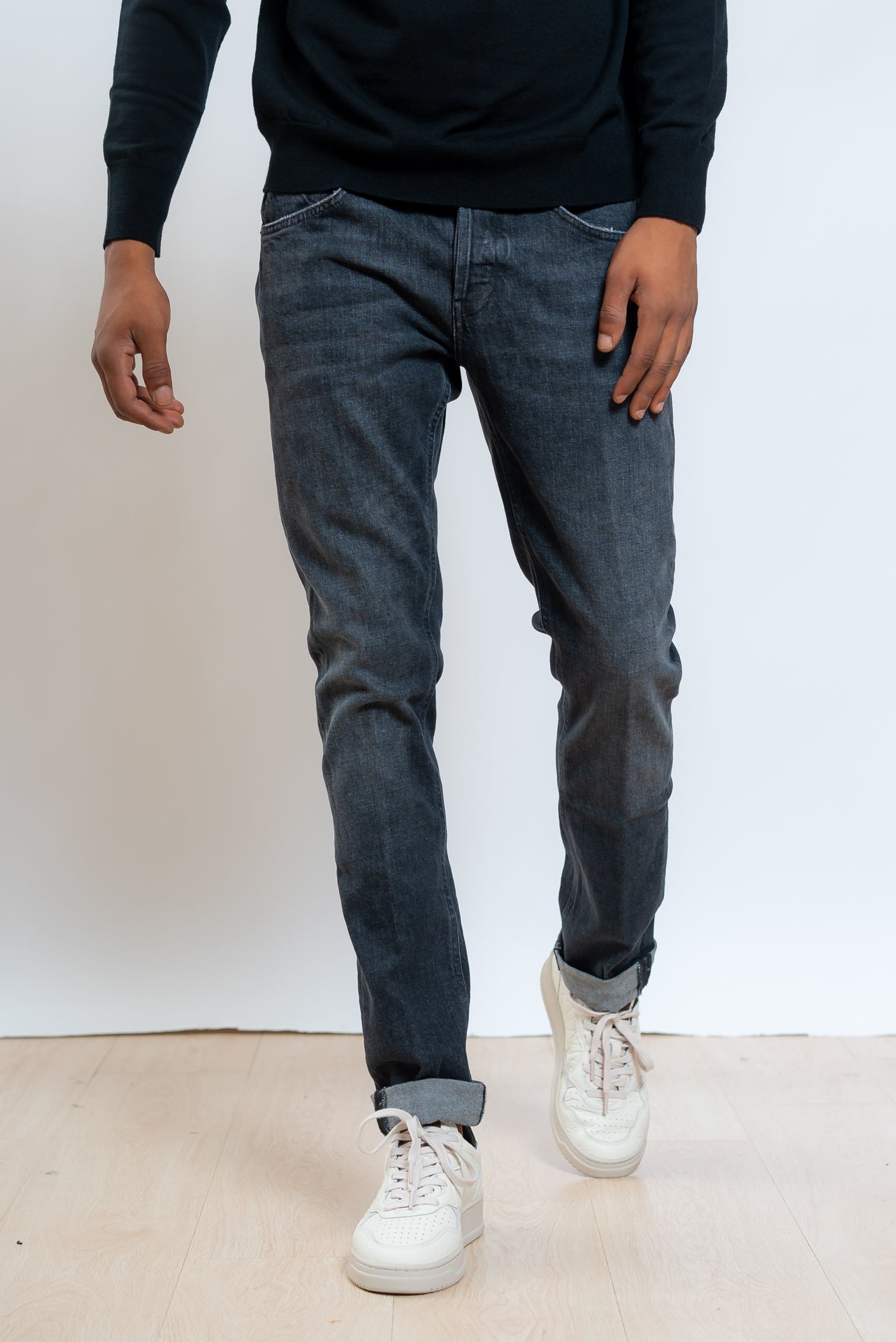 Dondup - Jeans George Grigio Skinny Fit – Universal Shop S.r.l