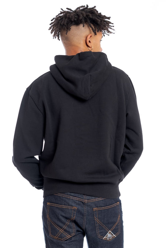 Autry - Felpa Nera con Logo Autry e Cappuccio