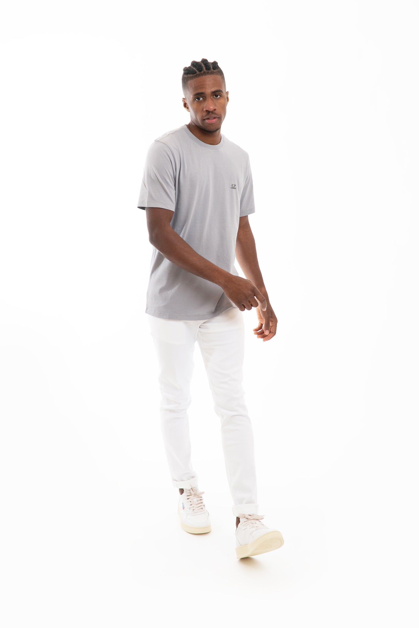 Pantalone George Bianco in Bull Stretch