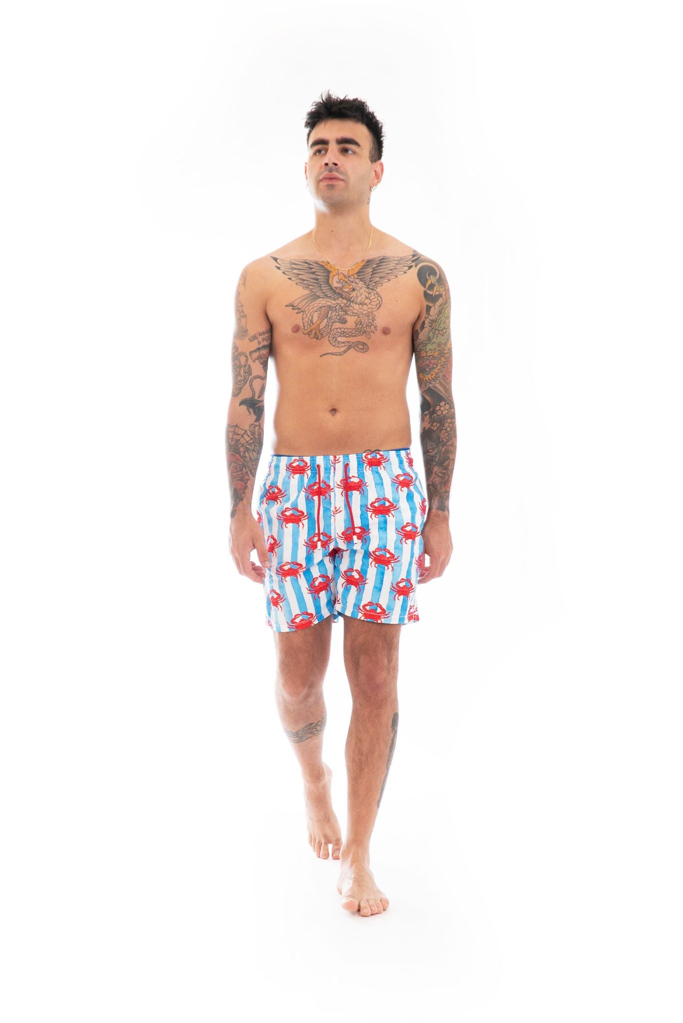 Costume da Bagno Granchi Righe