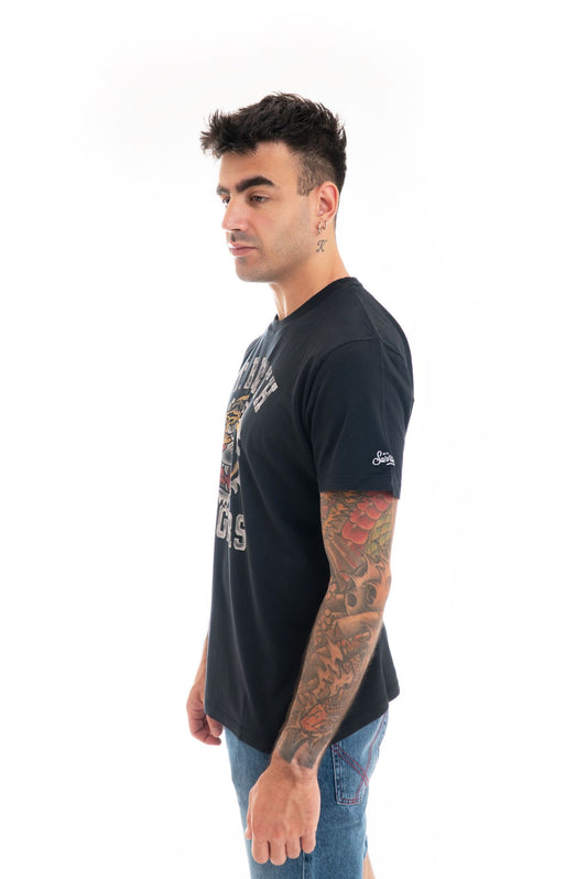 T-Shirt Saint Barth Tigers Nero