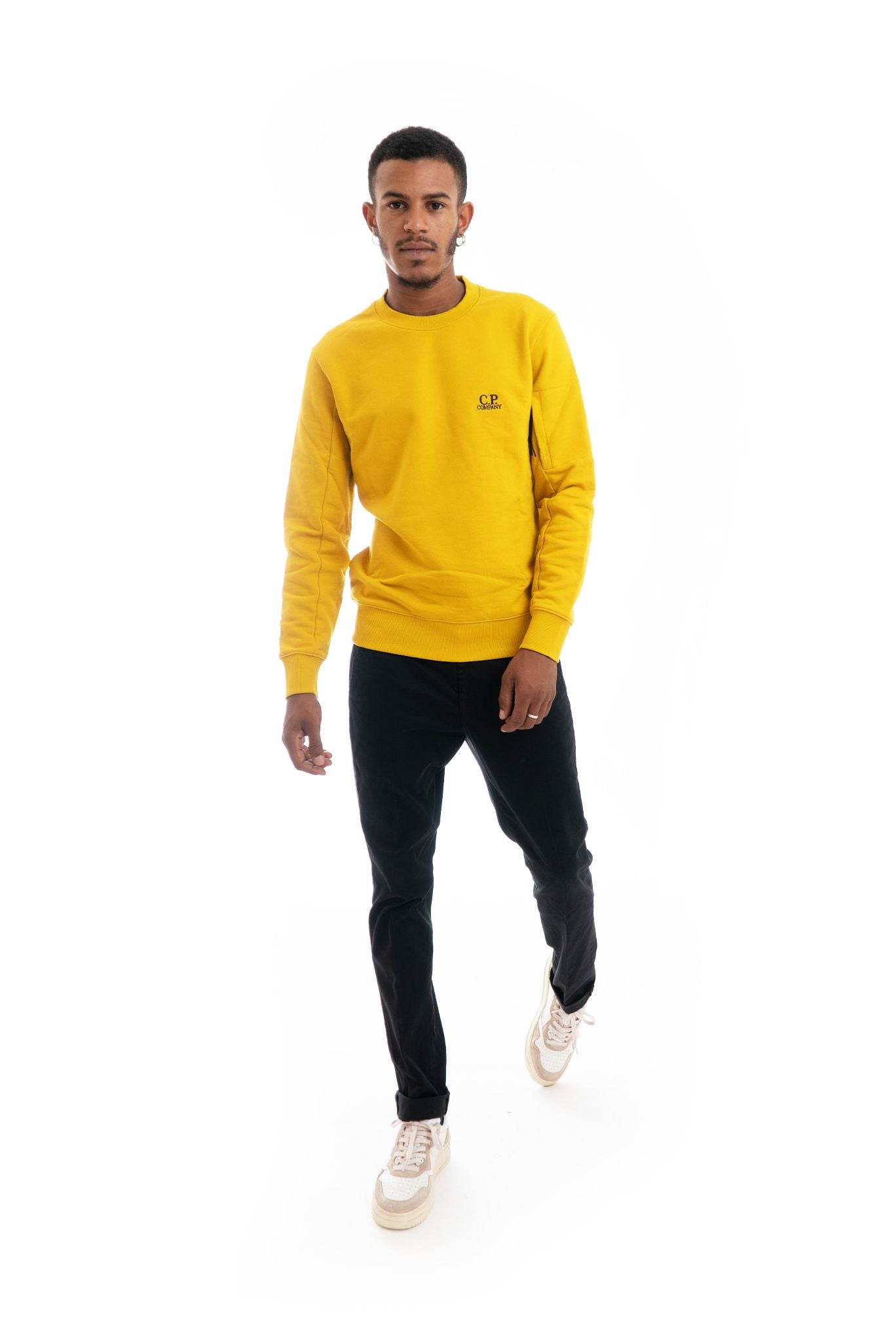 Pantalone Nero Chino in Cotone Ecosostenibile Gaubert