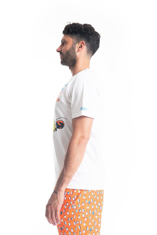 t shirt saint bart topolino, lato