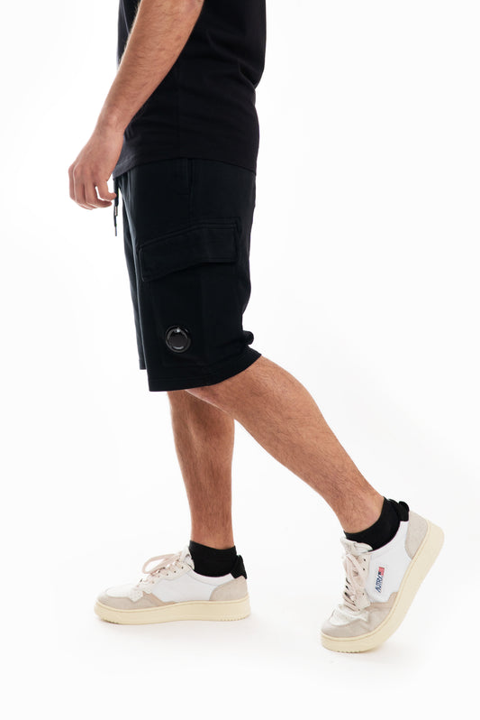 Bermuda Nero in Felpa