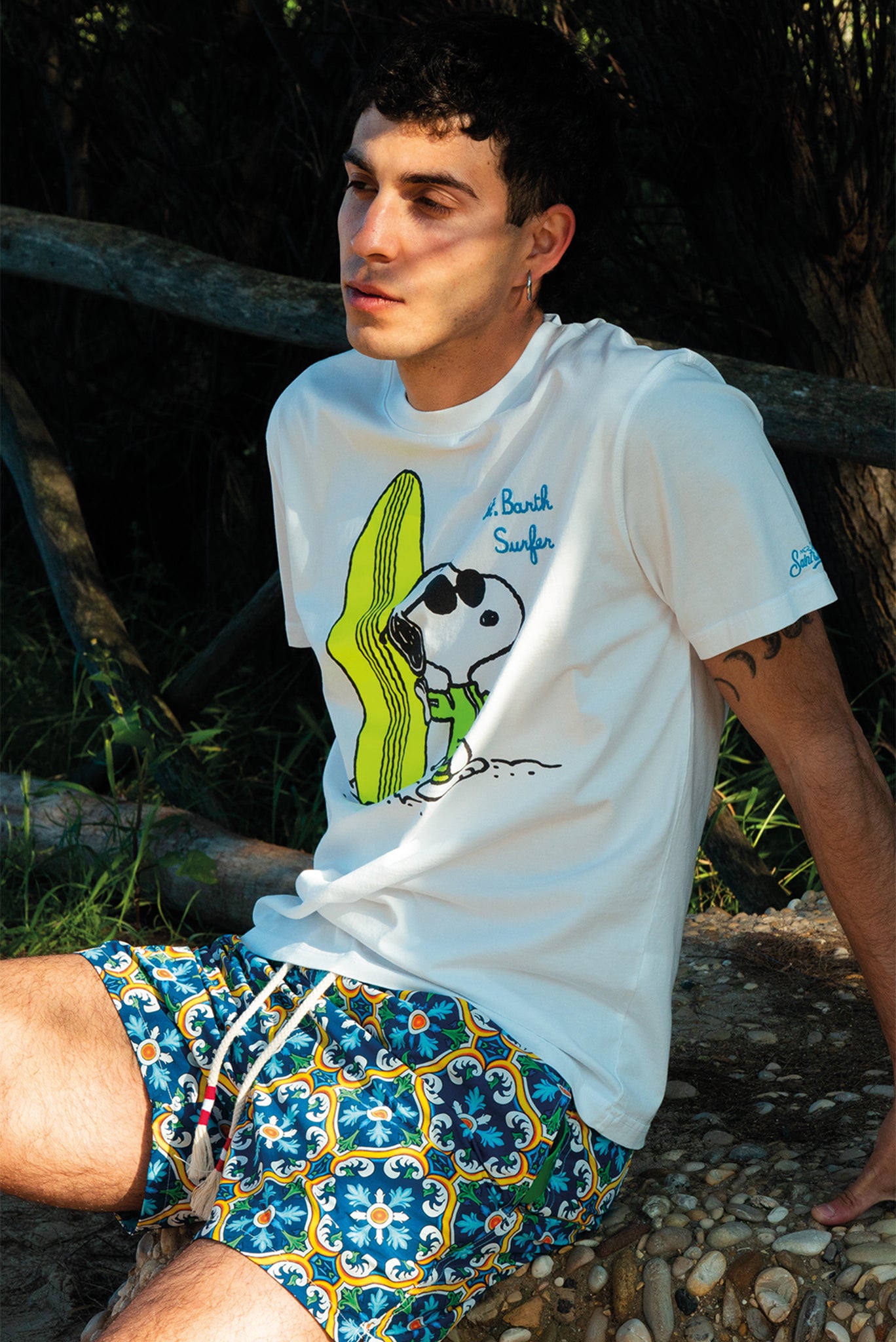 costume saint barth uomo maiolica