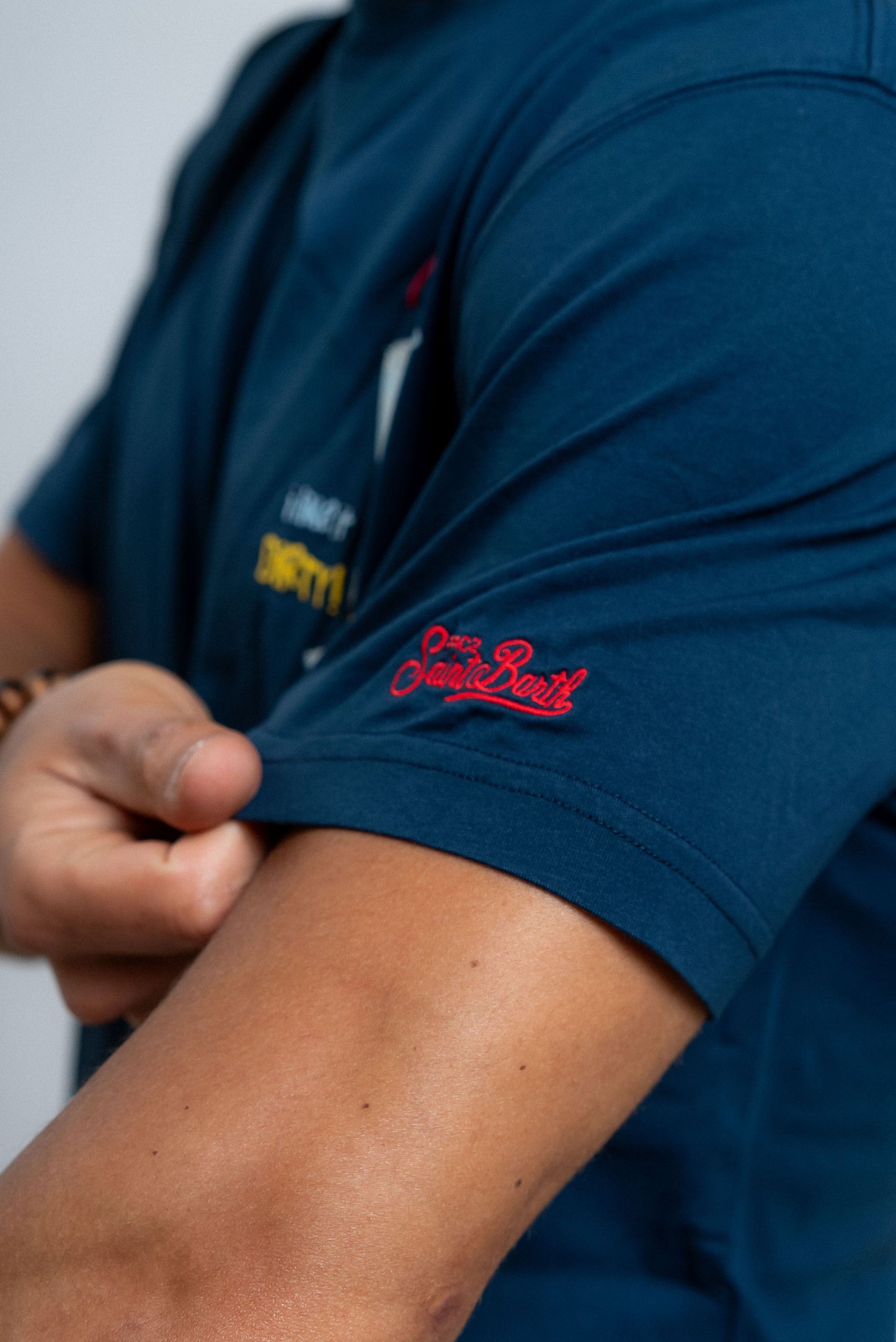 T-shirt Dirty Martini in Cotone Blu