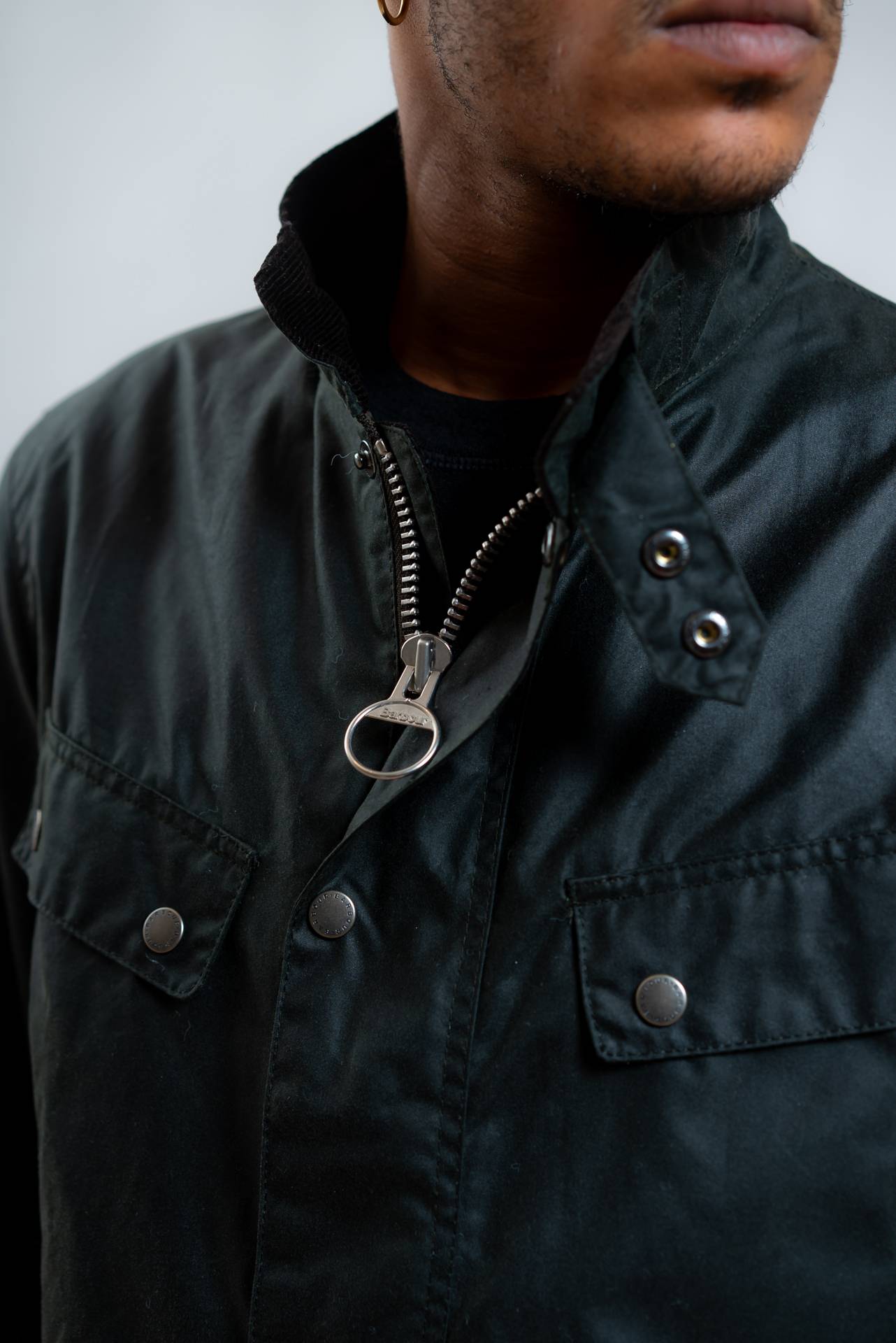 Giubbino Duke Wax Verde