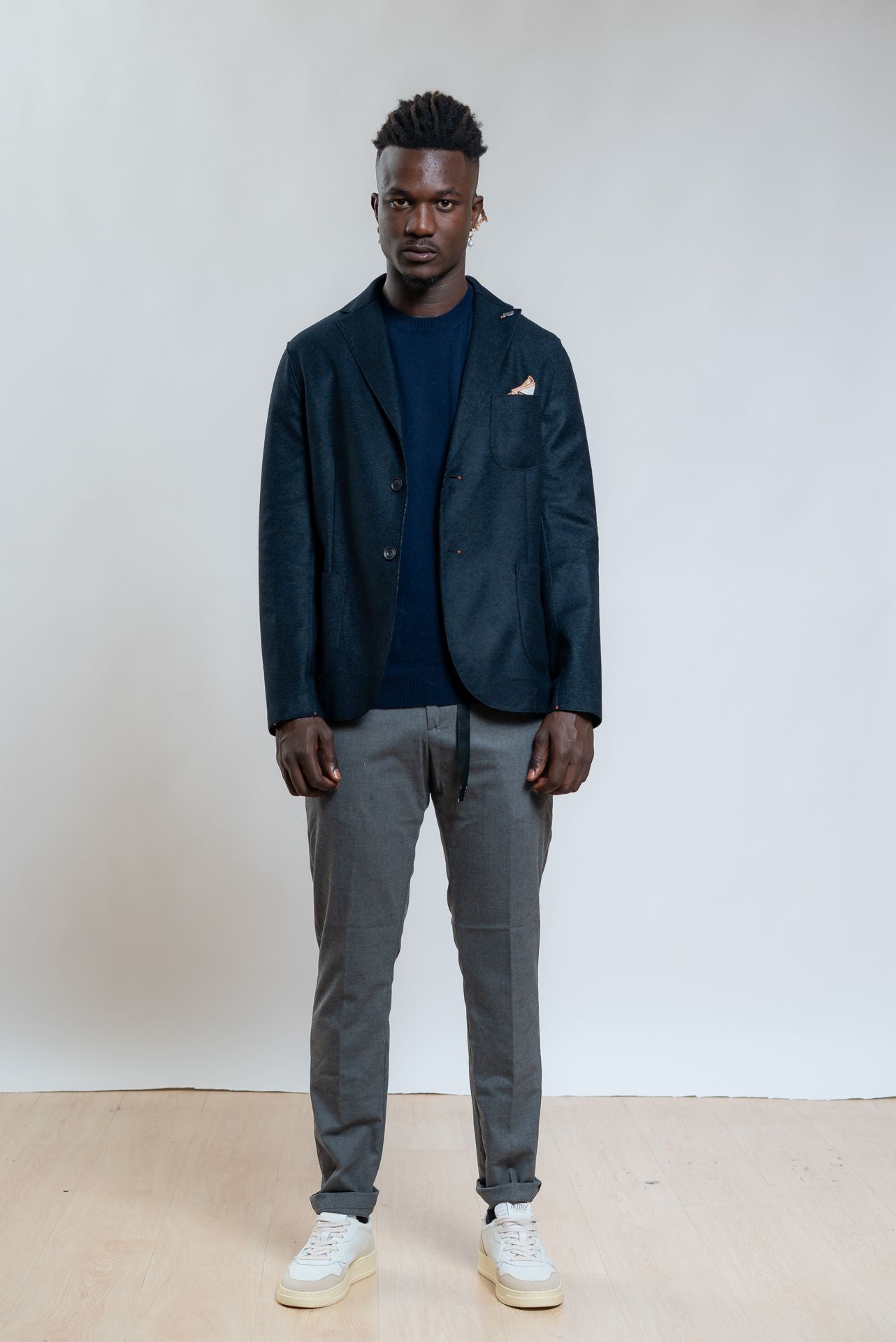 Bob Company Giacca Pole Monopetto Blu, intero