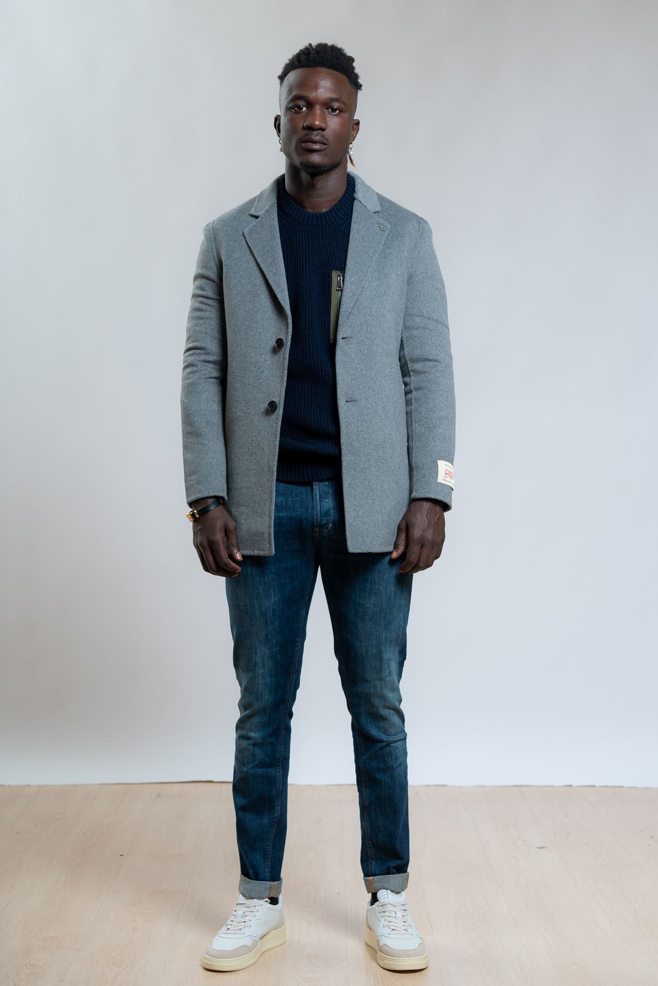 Bob Company Cappotto Bron in Misto Lana grigio, intero