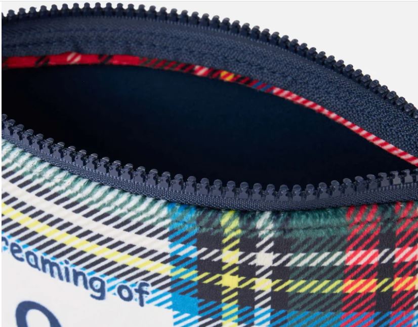 Pochette Aline Tartan Panna