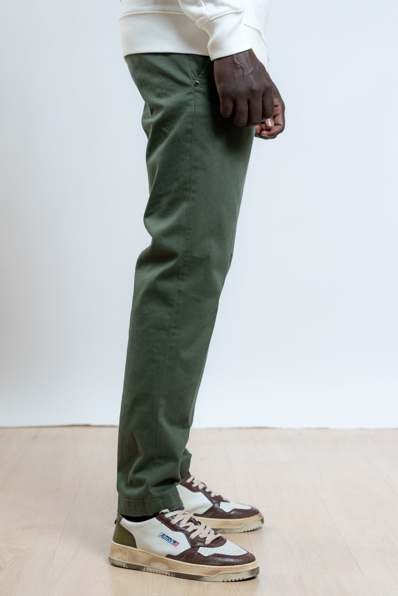 Pantalone Greg Verde con Coulisse