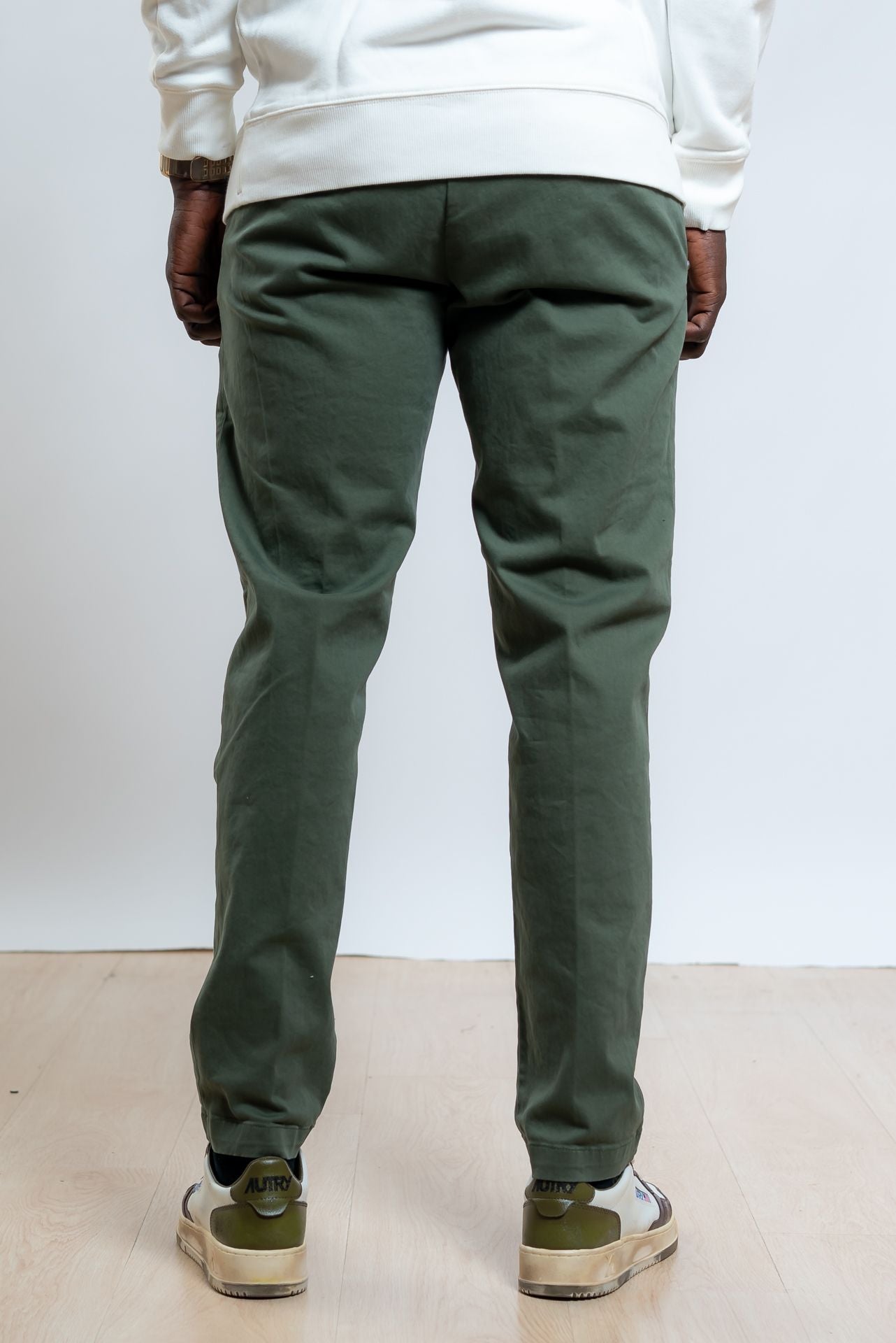 Pantalone Greg Verde con Coulisse