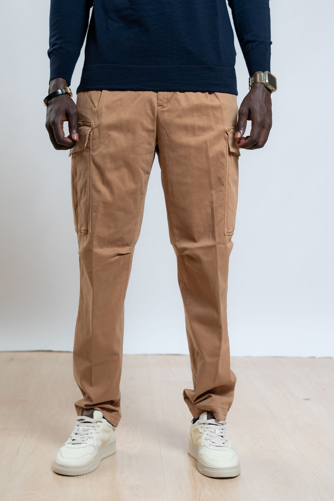 Pantaloni Bryan Cargo Beige