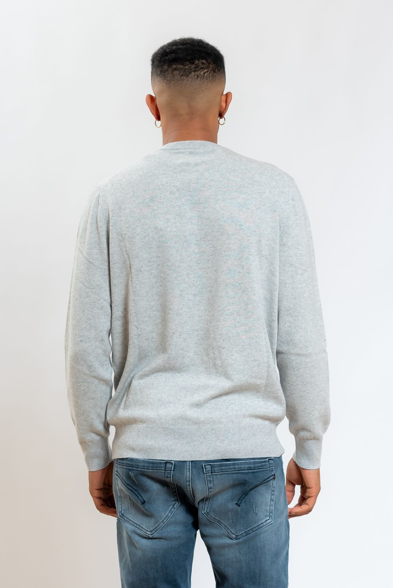 Maglione Heron Light Drink Spritz Grigia