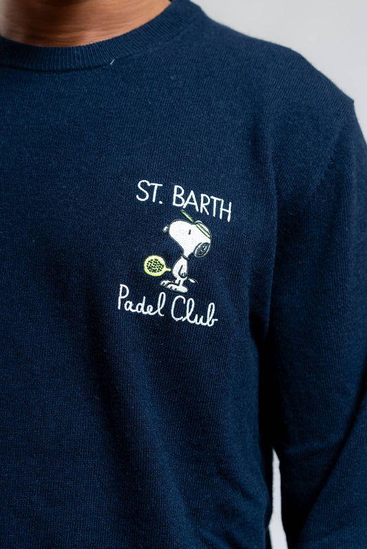 Maglione Heron Light Snoopy Padel Blu