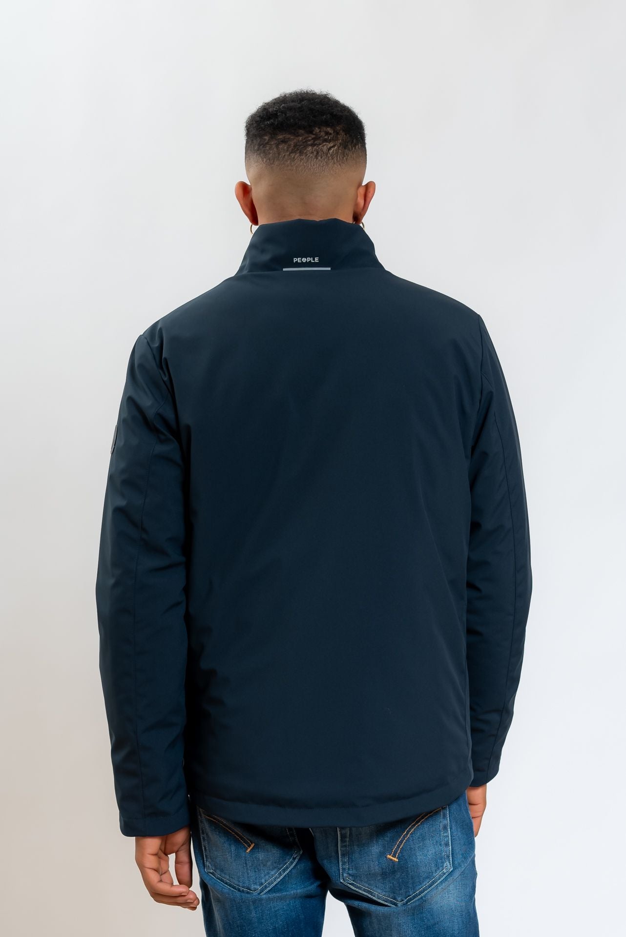 Giubbotto Aki/SC in Tessuto Tecnico Blu