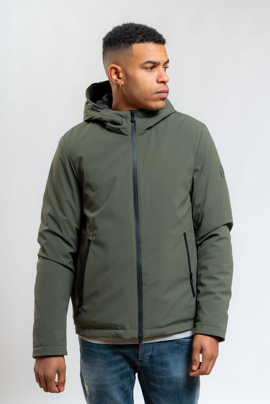 Giubbotto Akita/SC in Tessuto Tecnico Verde