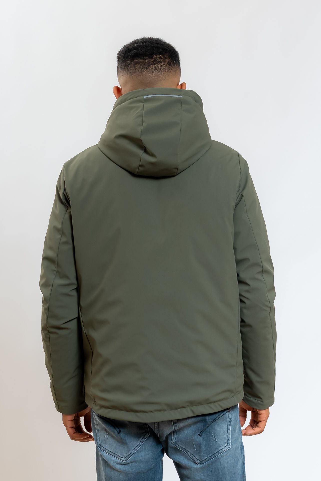 Giubbotto Akita/SC in Tessuto Tecnico Verde