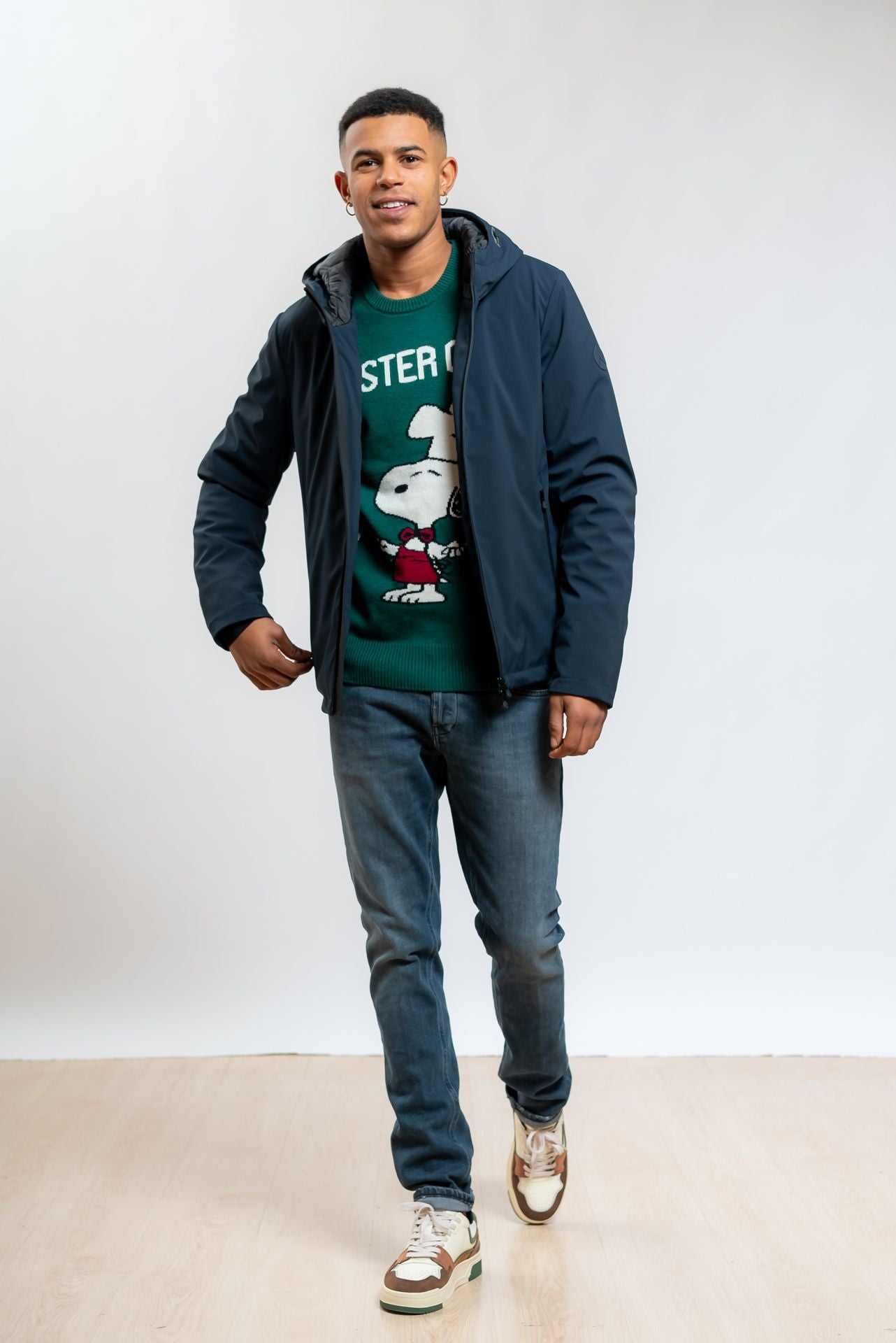 Giubbotto Akita/SC in Tessuto Tecnico Blu