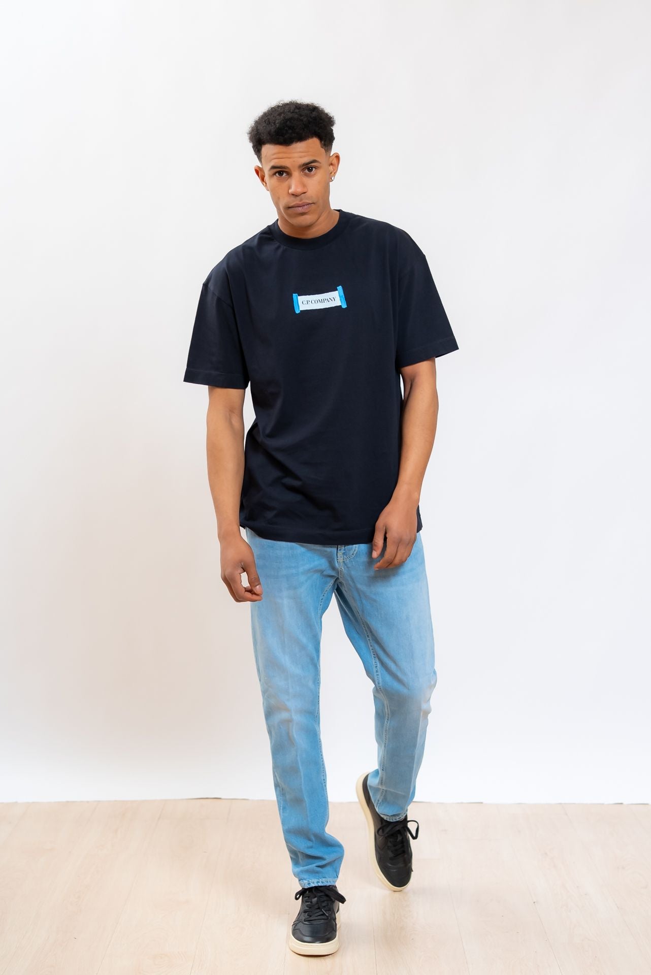 Dondup uomo Jeans Dian Chiaro Carrot Slim Fit, intero