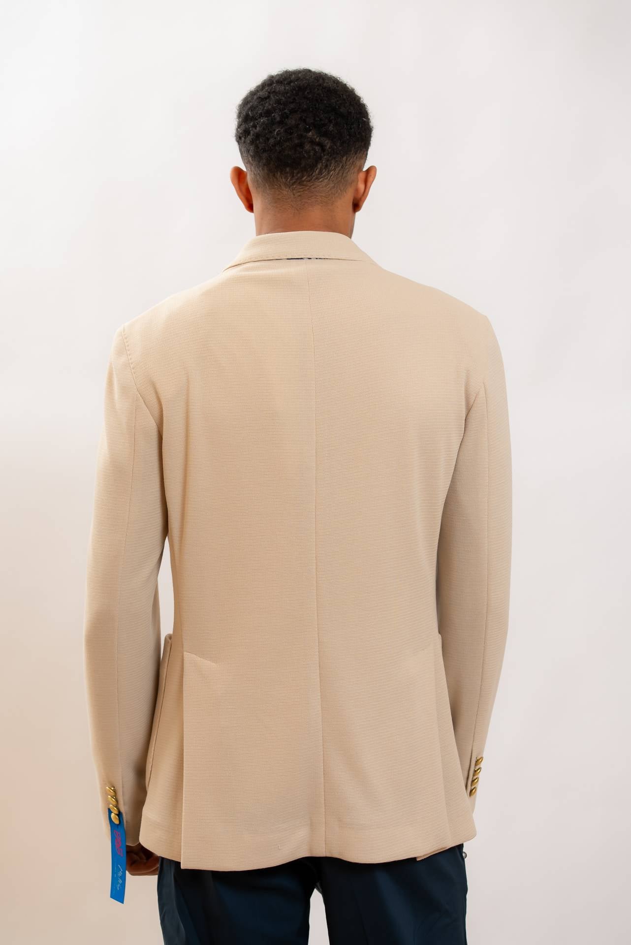 Bob Company Giacca Larry in Maglia Beige, retro