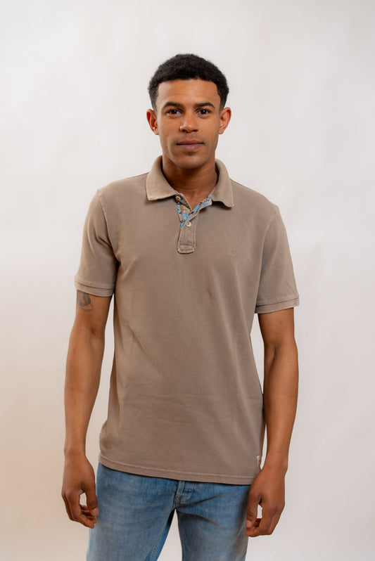 Polo Bliss in Cotone Beige