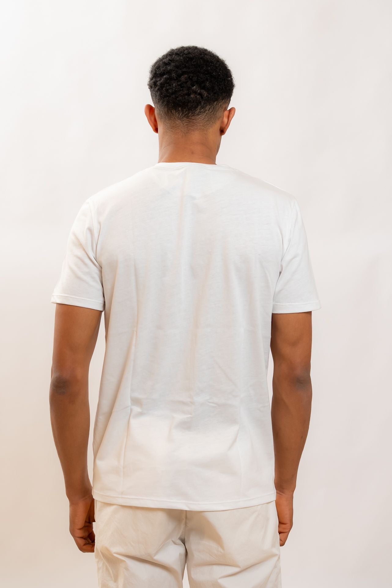 Bob Company T-shirt Pocket in Jersey Beige, retro