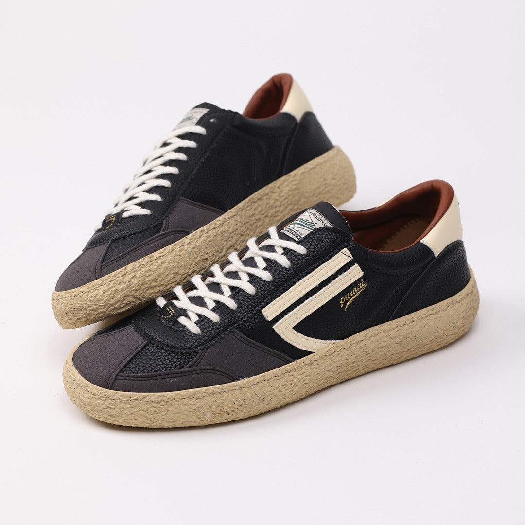 Sneakers Vegana Nera Vintage