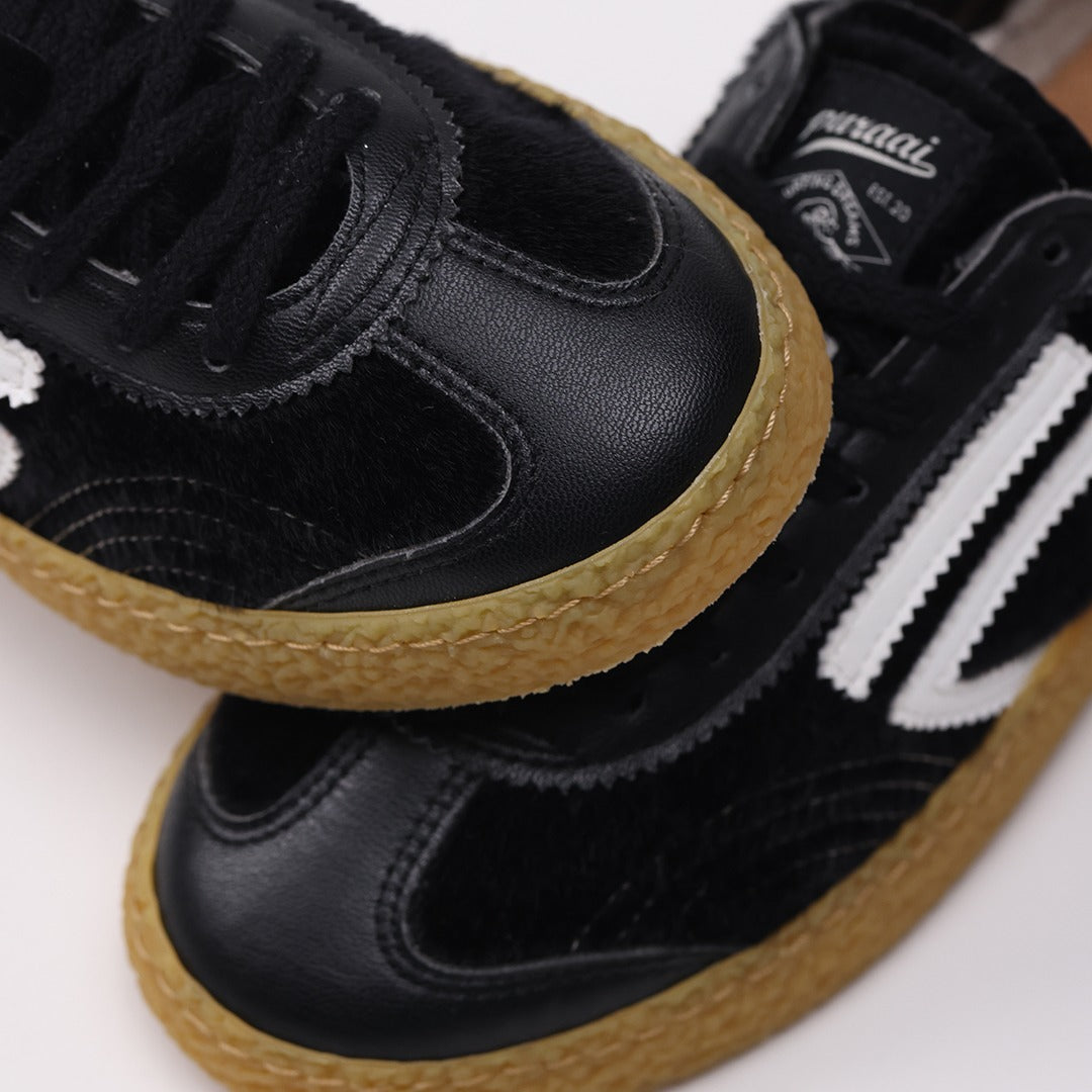 Sneakers XS in Velluto Nero